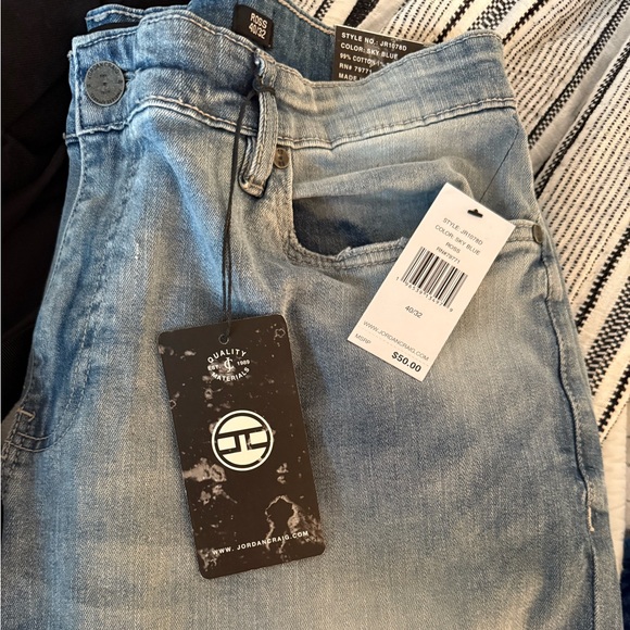 JORDAN CRAIG Distressed Ross Jeans, NWT - Picture 3 of 3